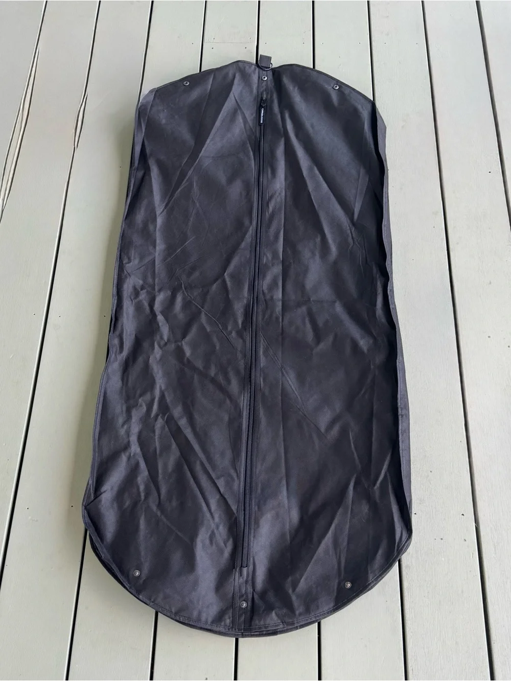 Canada Goose Black Travel Garment Bag with Logo